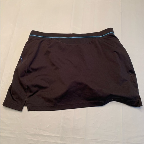 Adidas womans sports skort blue and  black size MED - Picture 6 of 11